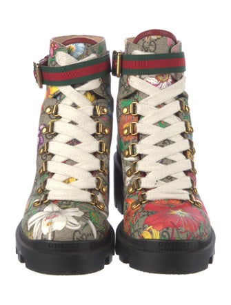 Gucci GG Plus Combat Boots