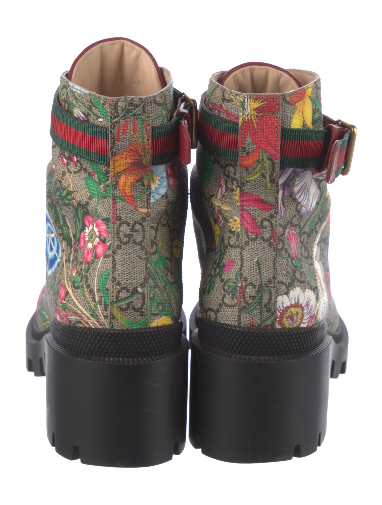 Gucci GG Plus Combat Boots