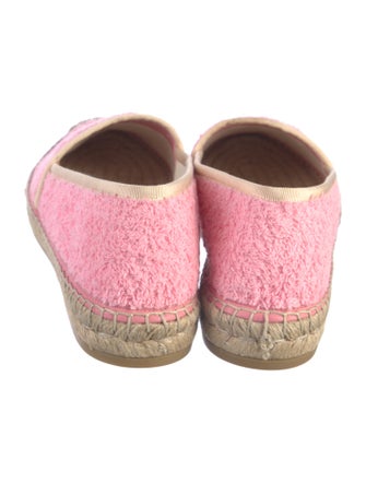 Gucci Interlocking G Logo Terry Cloth Espadrilles