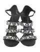 Gucci Leather Animal Print Gladiator Sandals