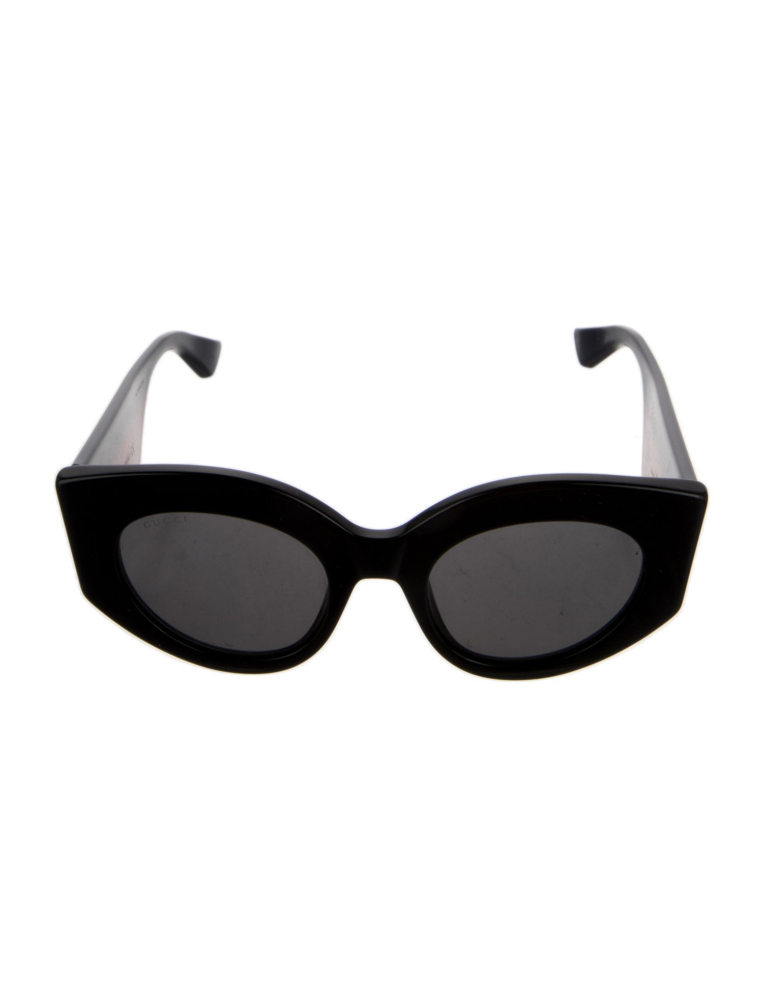 Gucci Web Accent Oversize Sunglasses