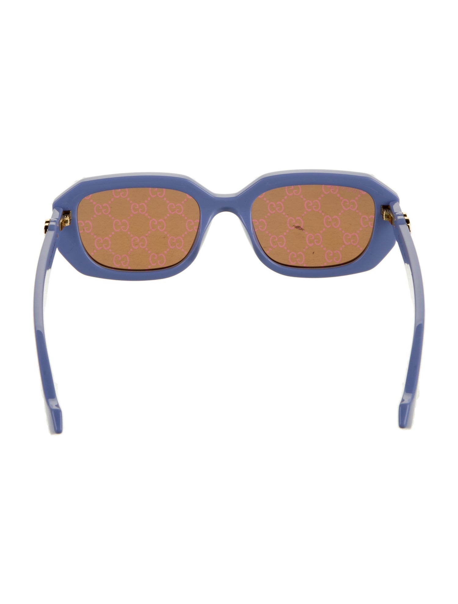Gucci Square Mirrored Sunglasses