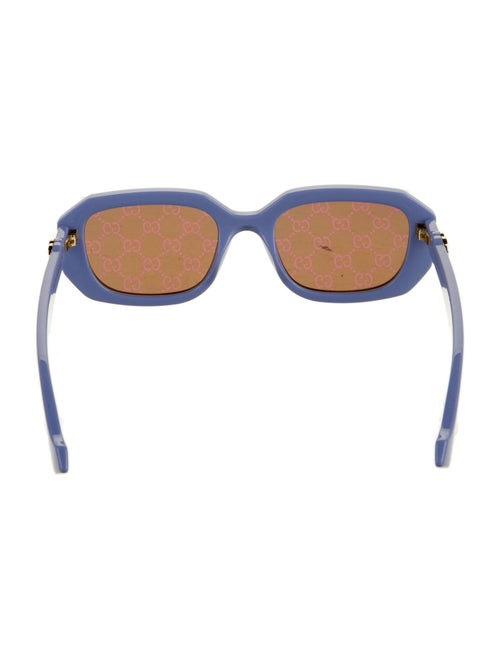 Gucci Square Mirrored Sunglasses