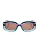 Gucci Square Tinted Sunglasses