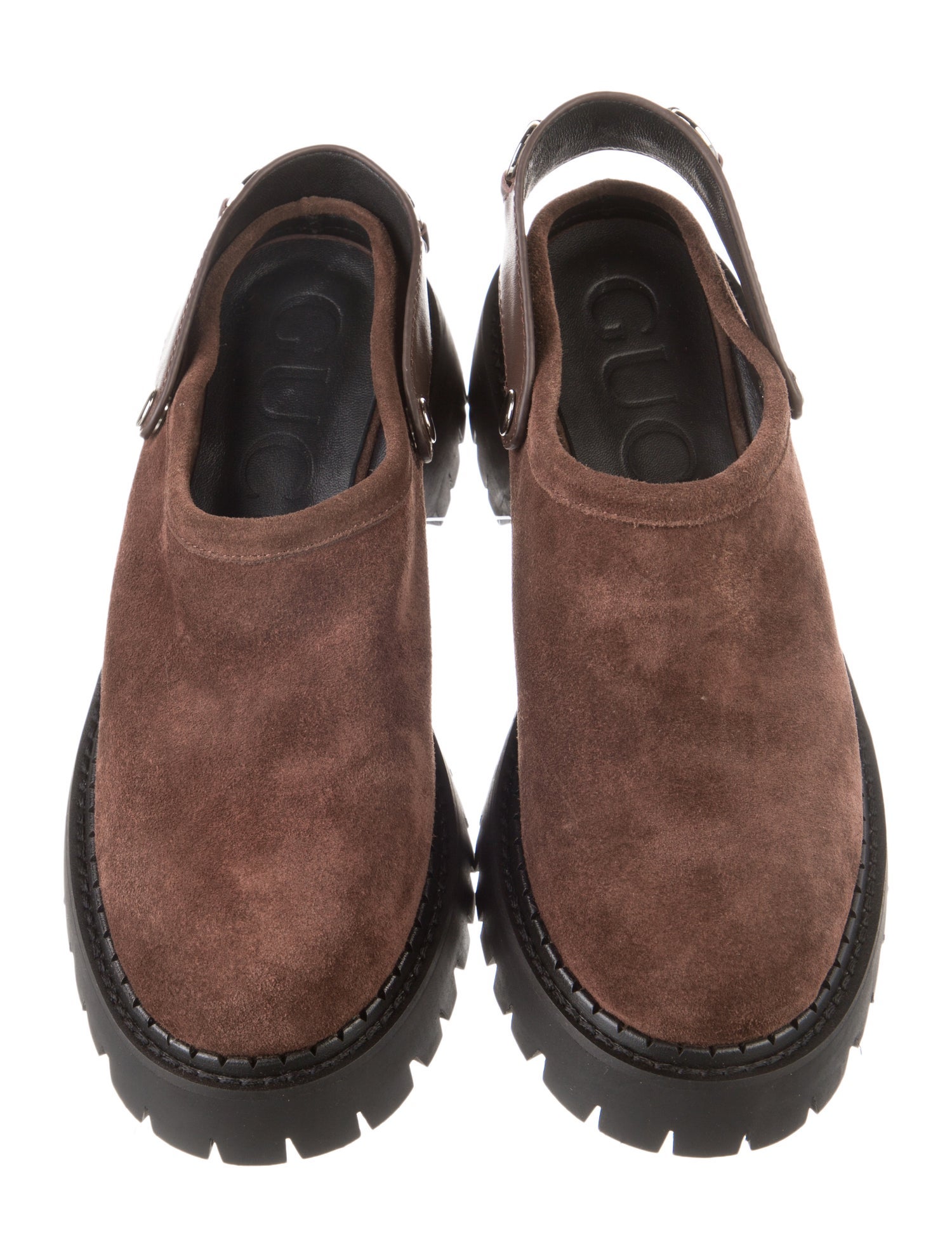 Gucci Horsebit Mule Horsebit Accent Slingback Flats