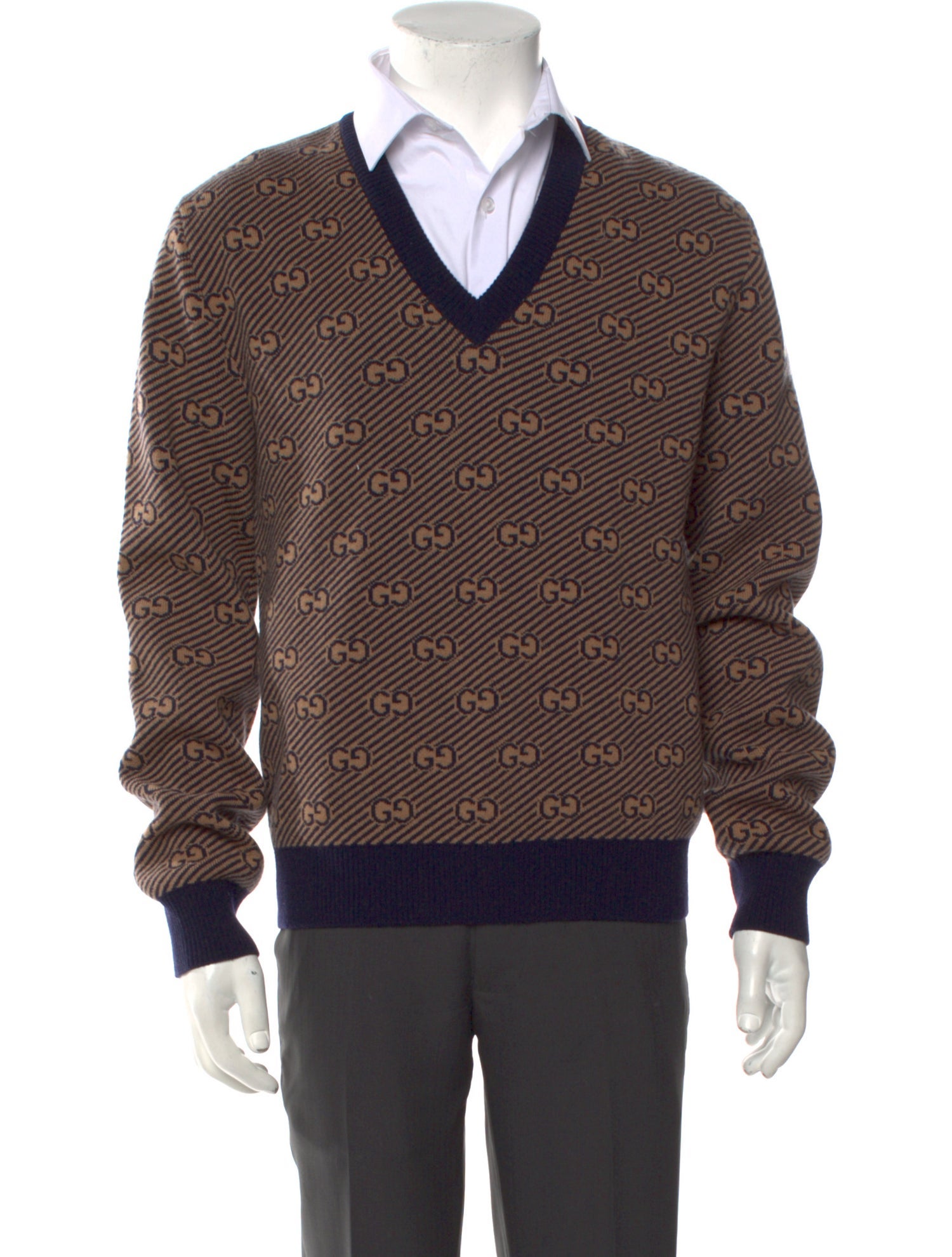 Gucci 2020 GG Logo Cardigan
