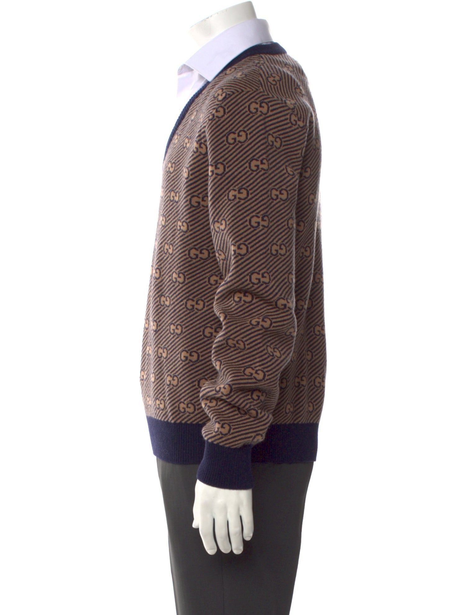 Gucci 2020 GG Logo Cardigan