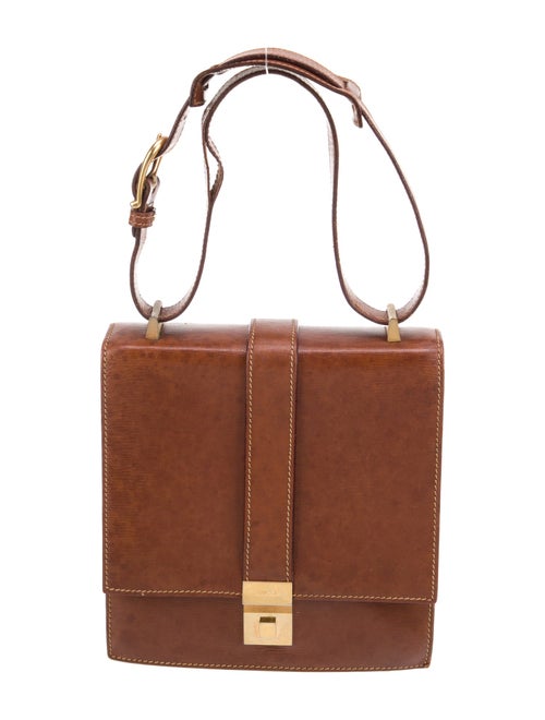 Gucci Leather Shoulder Bag Vintage