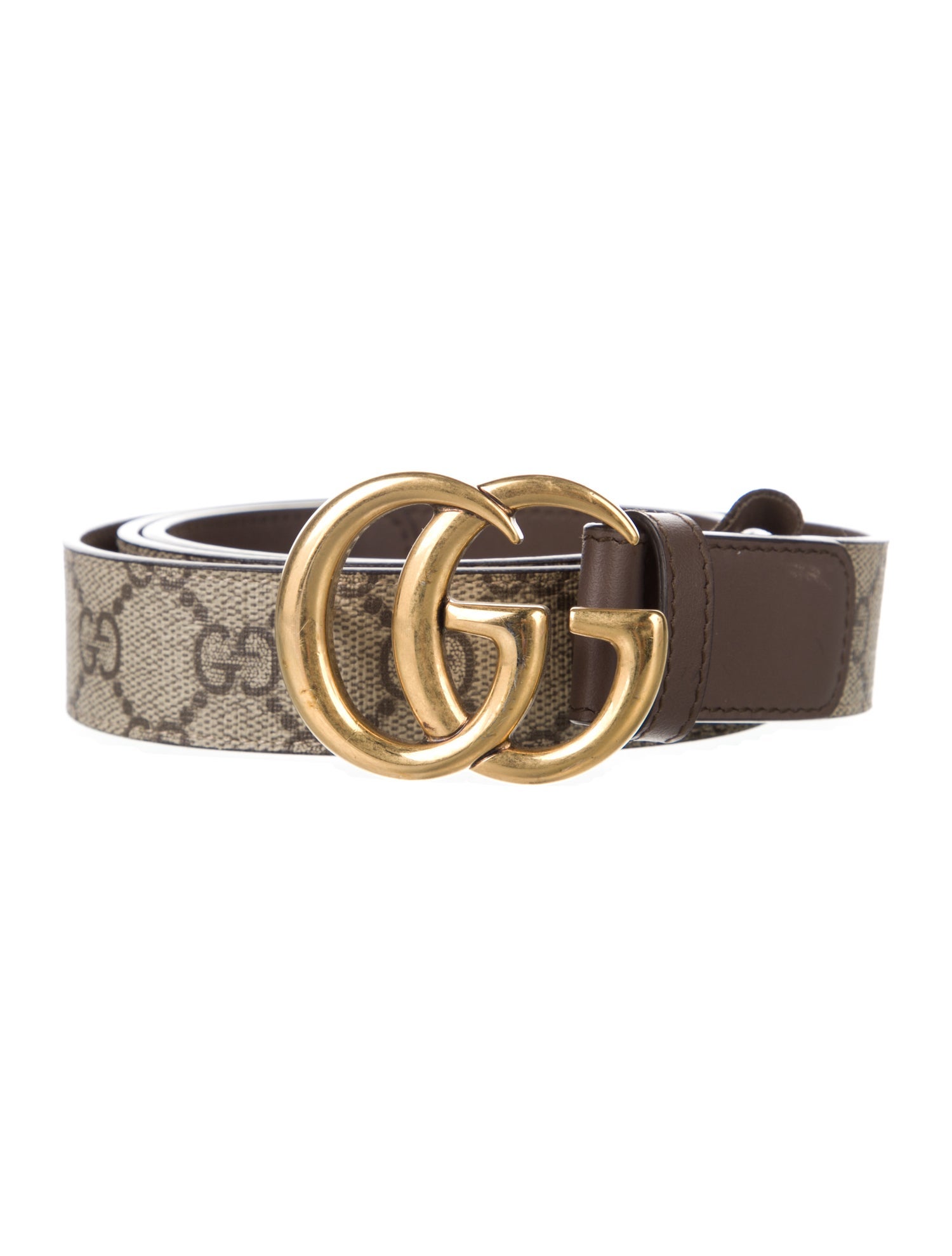 Gucci Running GG Logo Skinny Belt