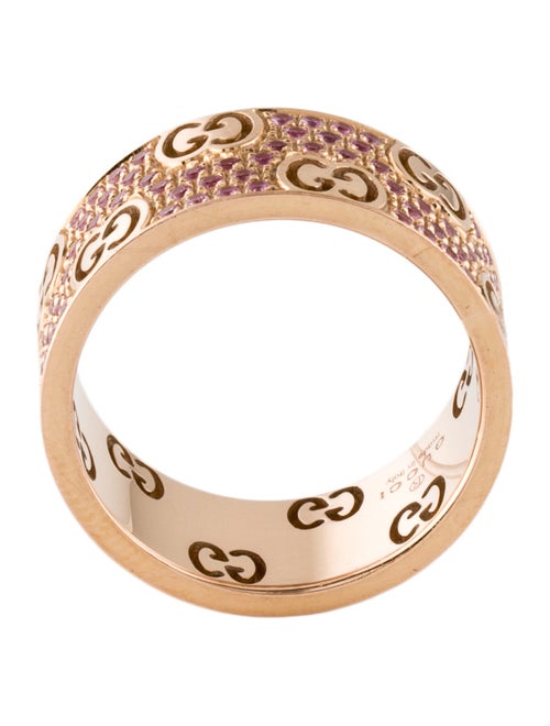 Gucci 18K Sapphire Icon Stardust Wide Band