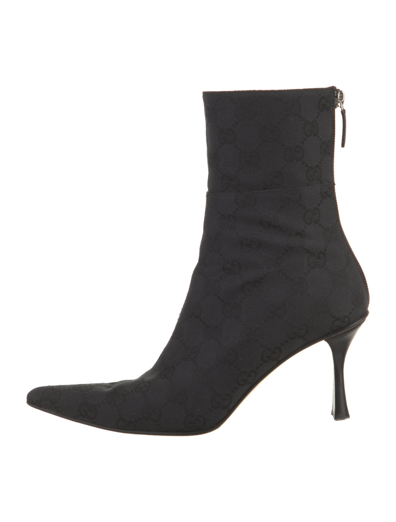 Gucci GG Canvas Canvas Sock Boots