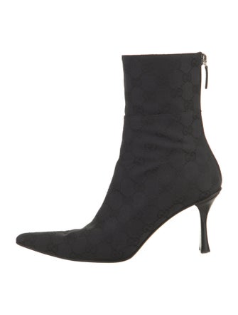 Gucci GG Canvas Canvas Sock Boots