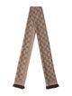 Gucci Wool GG Logo Scarf
