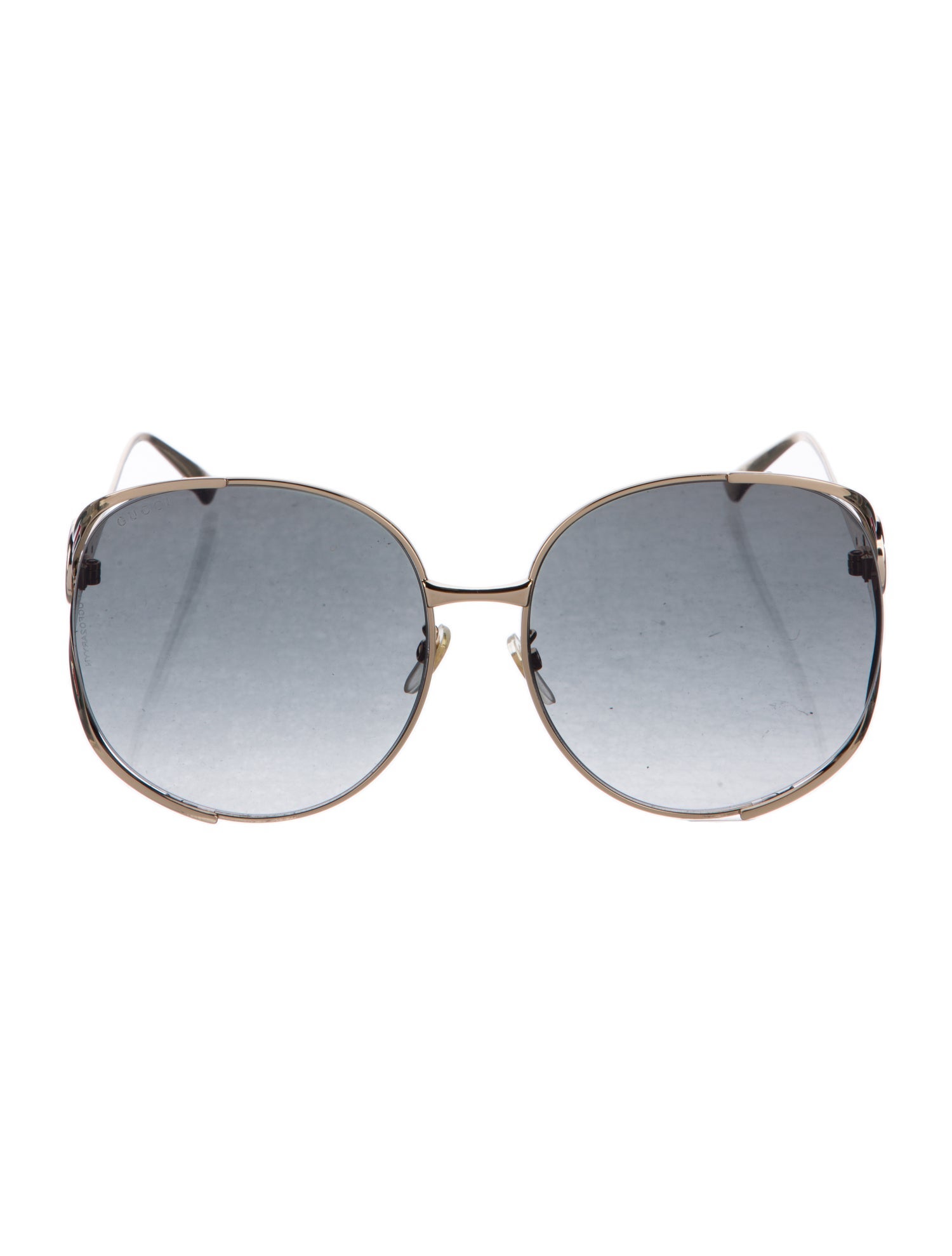 Gucci Web Accent Oversize Sunglasses
