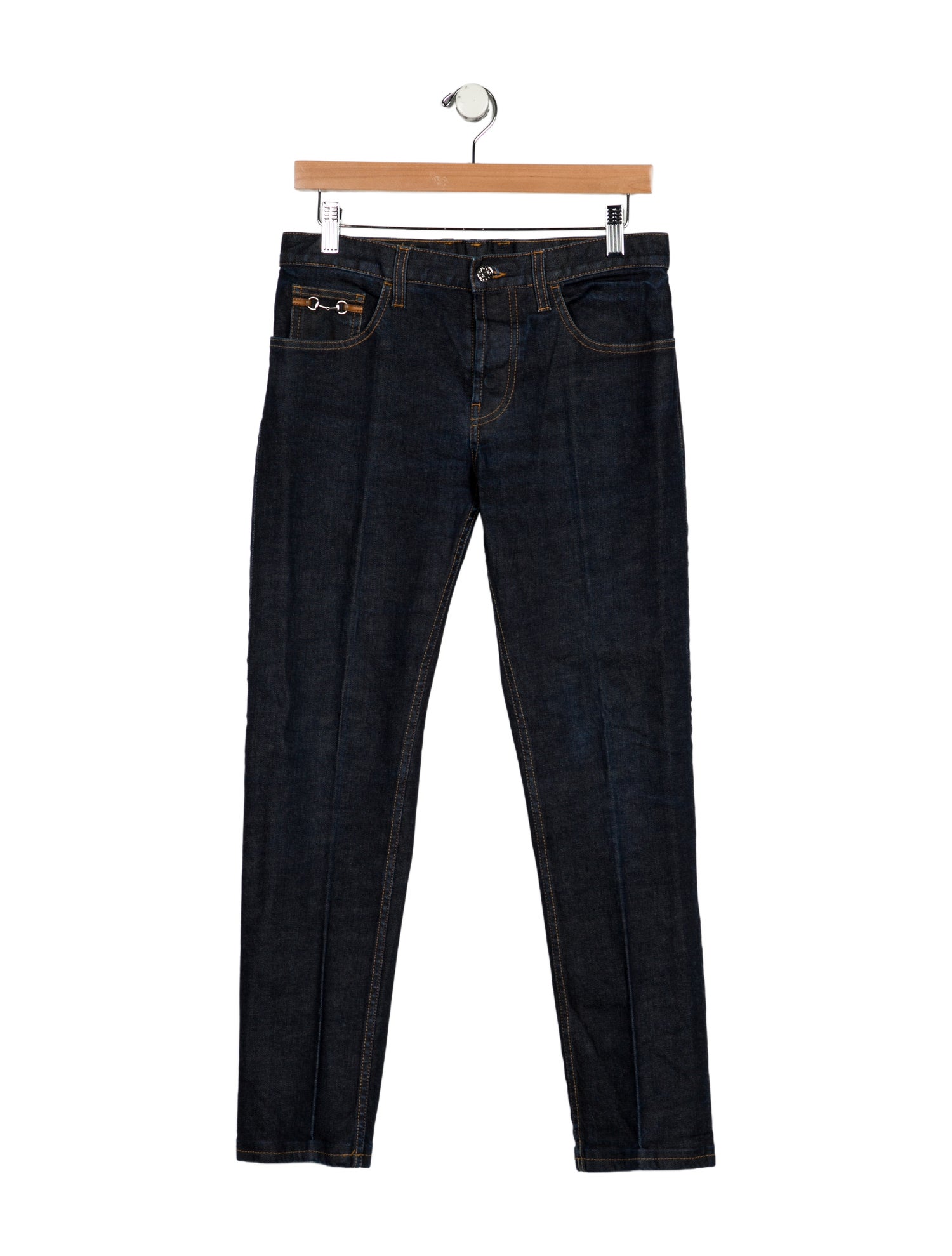 Gucci Web Accent Skinny Jeans
