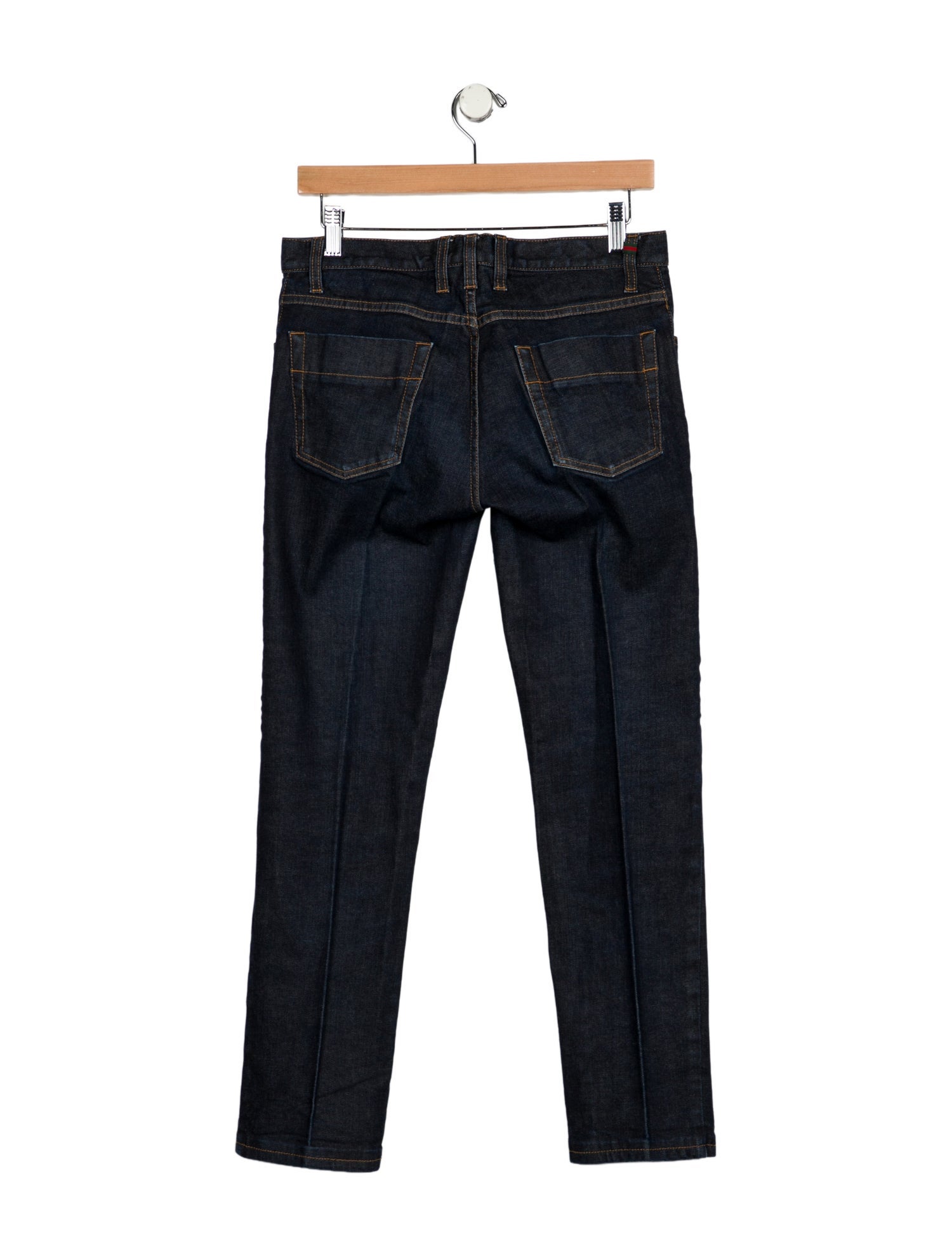 Gucci Web Accent Skinny Jeans