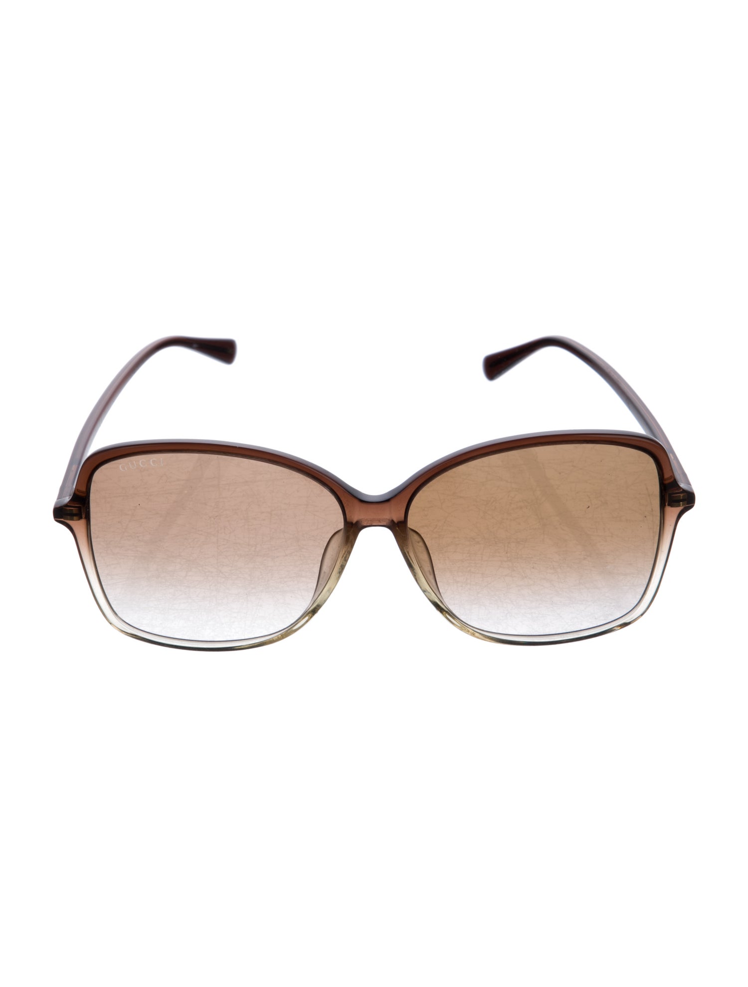 Gucci Square Gradient Sunglasses