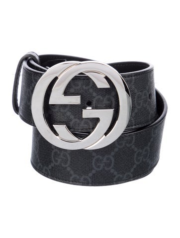 Gucci Belts GG Supreme belt with G buckle Belt S