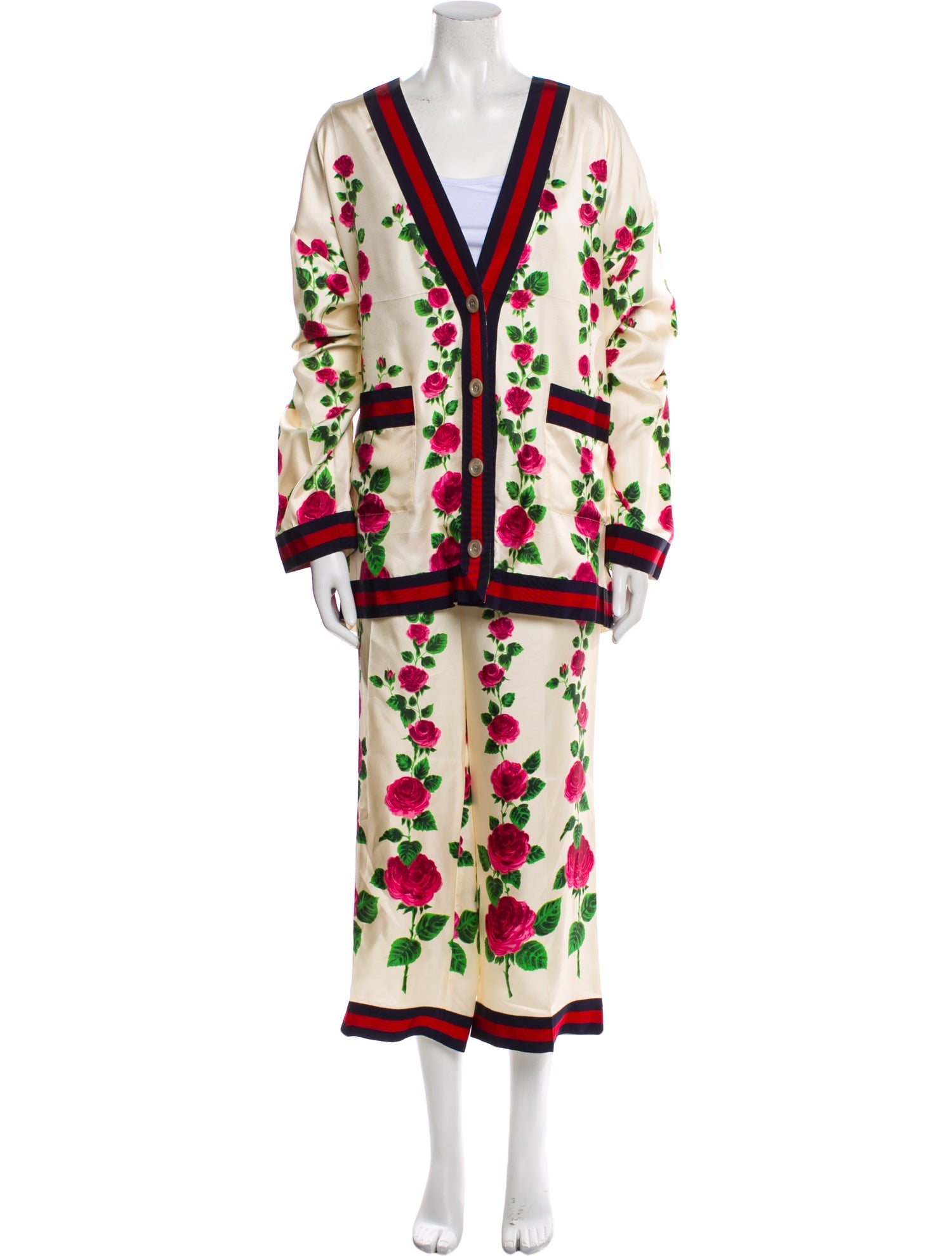 Gucci 2017 Le Jardin De Rose Pantsuit