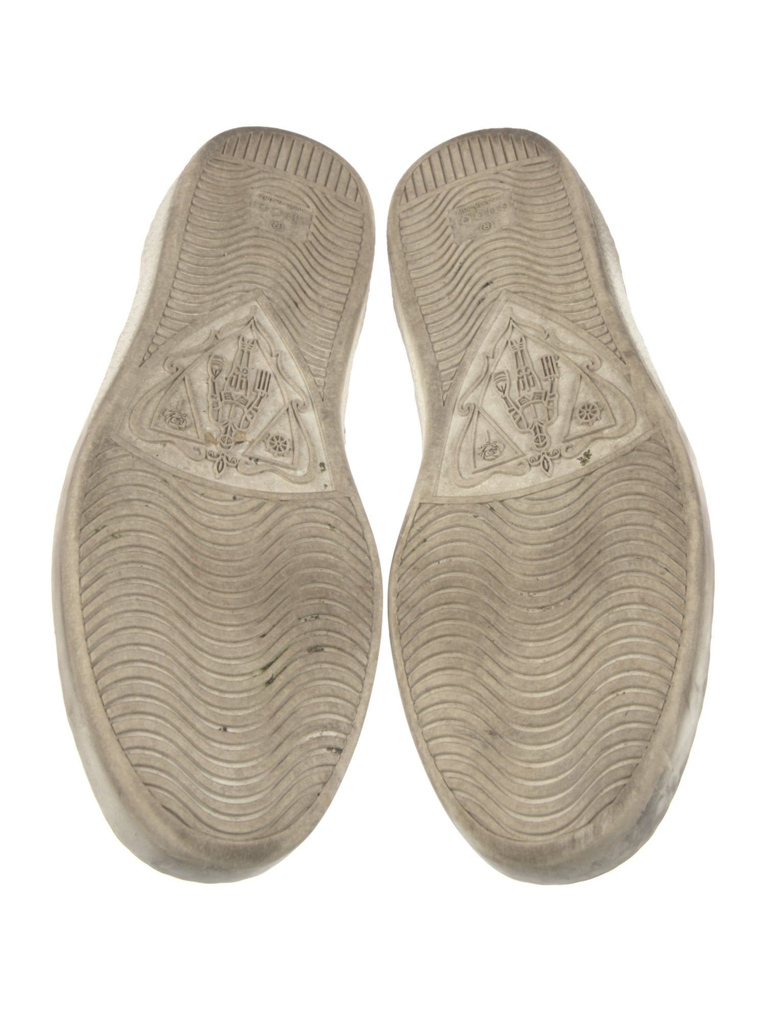 Gucci Sylvie Web Accent Leather Sneakers