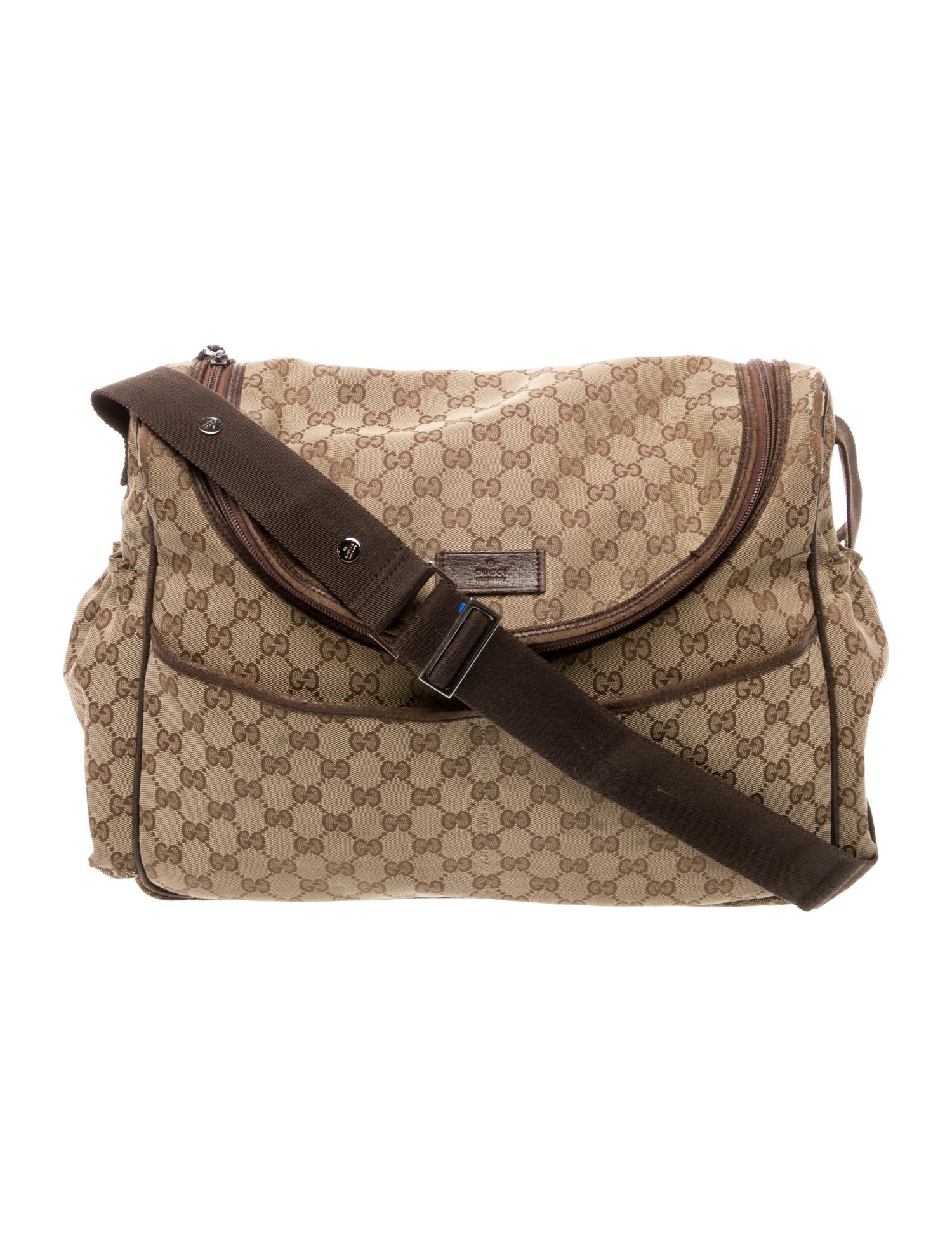 Gucci GG Canvas Messenger Bag