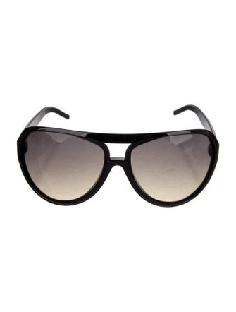 Gucci Horsebit Accent Oversize Sunglasses