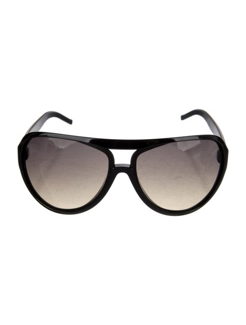 Gucci Horsebit Accent Oversize Sunglasses
