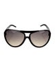 Gucci Horsebit Accent Oversize Sunglasses
