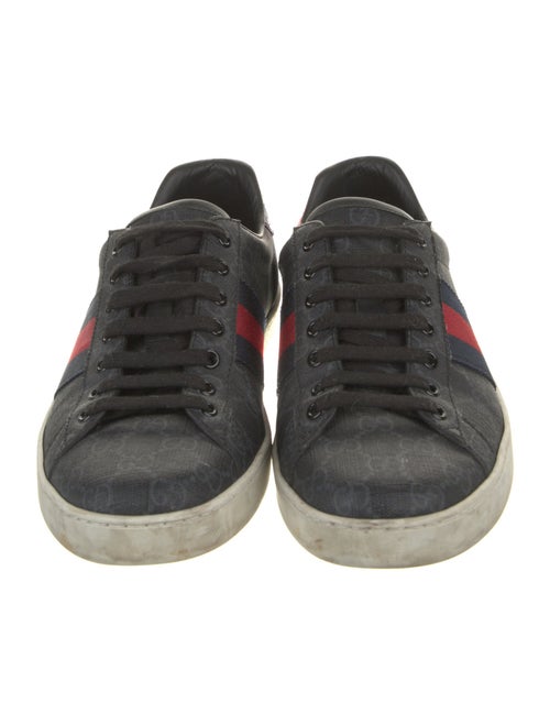 Gucci GG Supreme Grosgrain Trim Sneakers