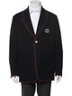 Gucci Web Accent Wool Blazer