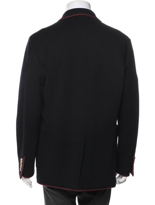 Gucci Web Accent Wool Blazer