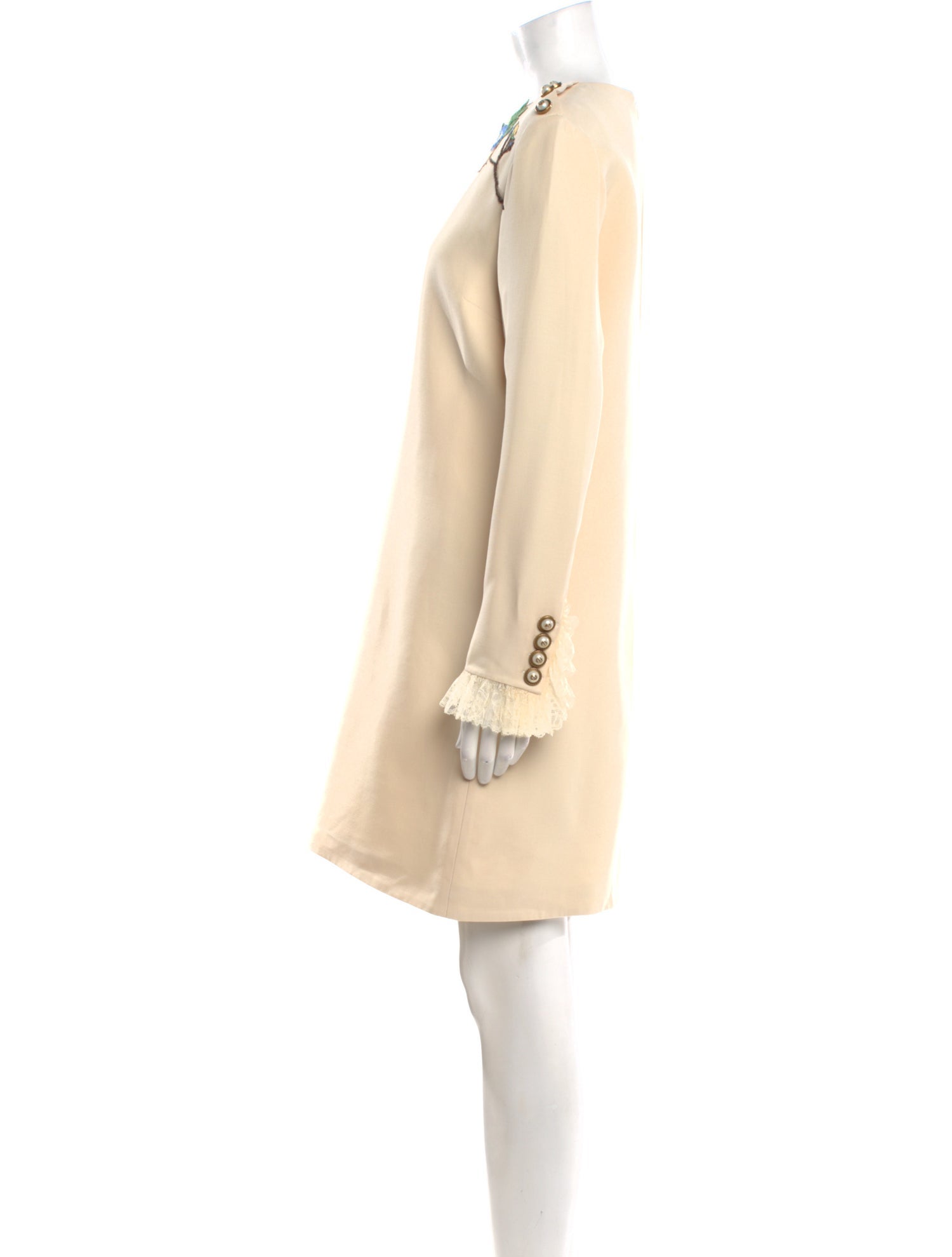 Gucci Crew Neck Mini Dress