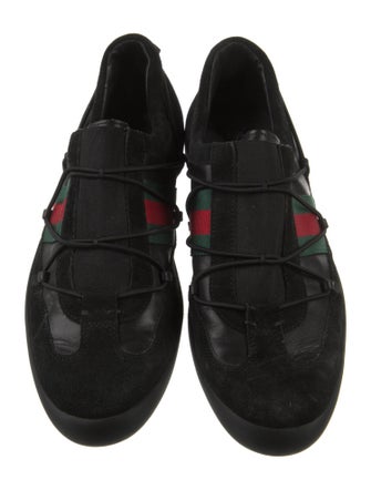 Gucci 2000's Web Accent Sneakers