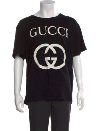Gucci 2021 Interlocking G Logo T-Shirt