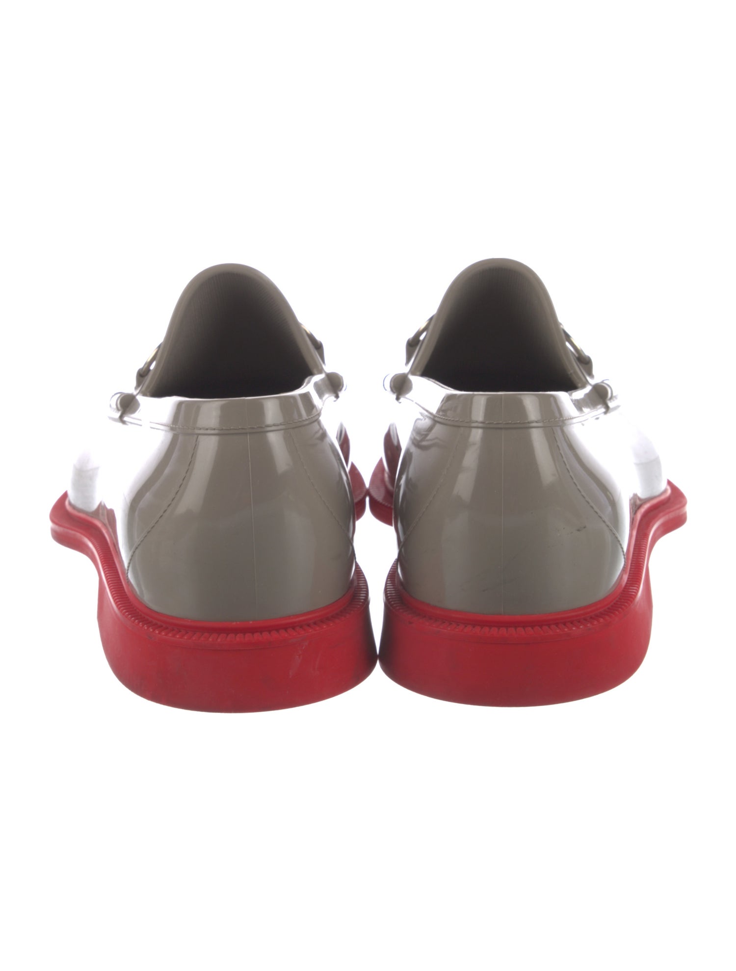 Gucci Horsebit Accent Rubber Loafers