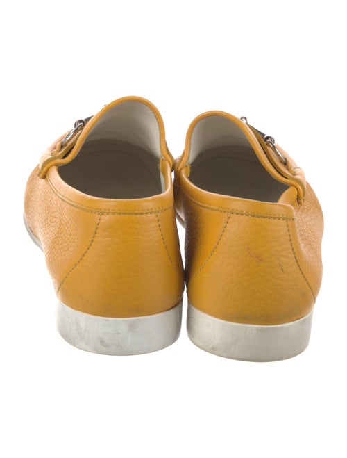 Gucci Horsebit Accent Leather Loafers