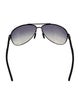 Gucci Web Accent Aviator Sunglasses