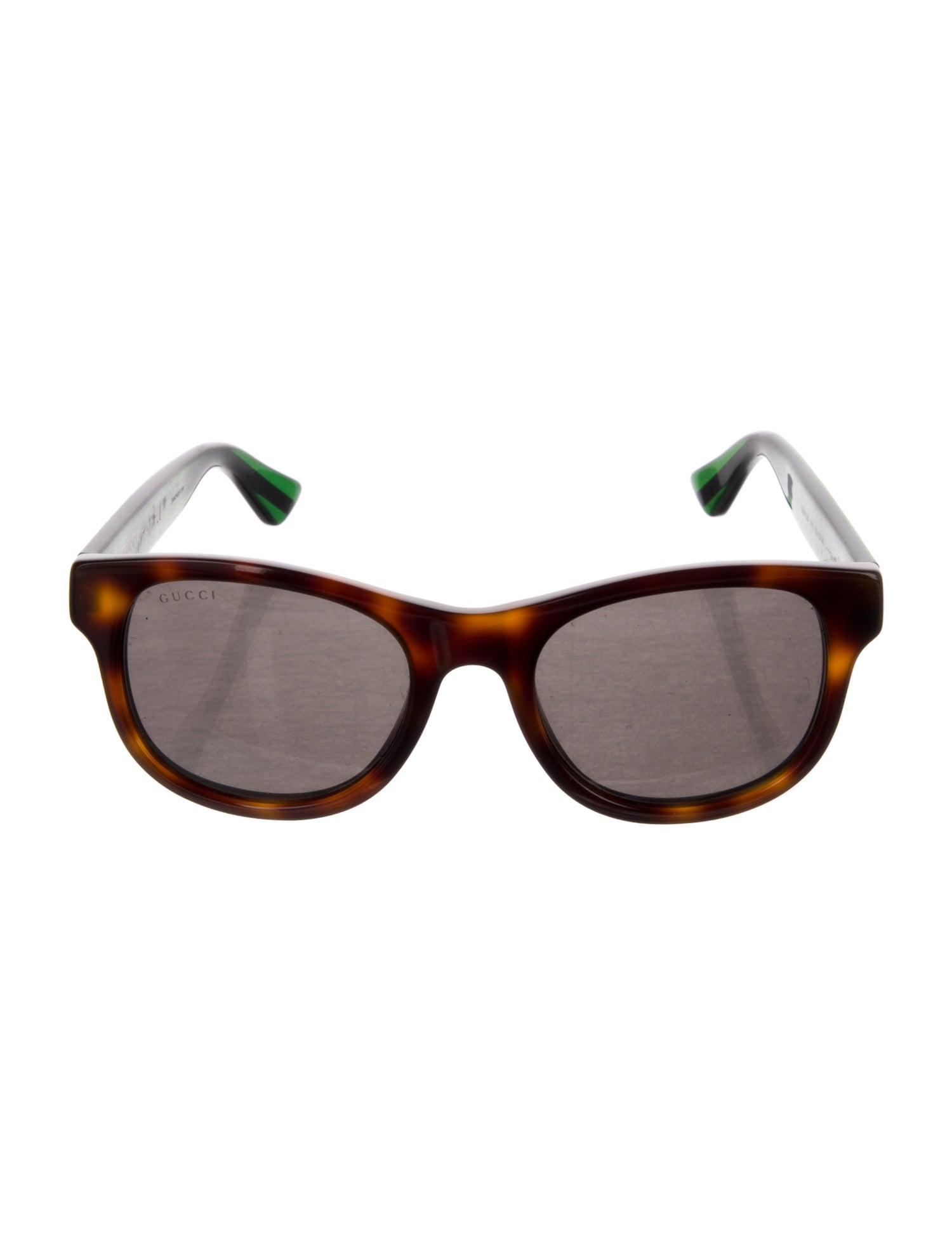 Gucci Web Accent Wayfarer Sunglasses