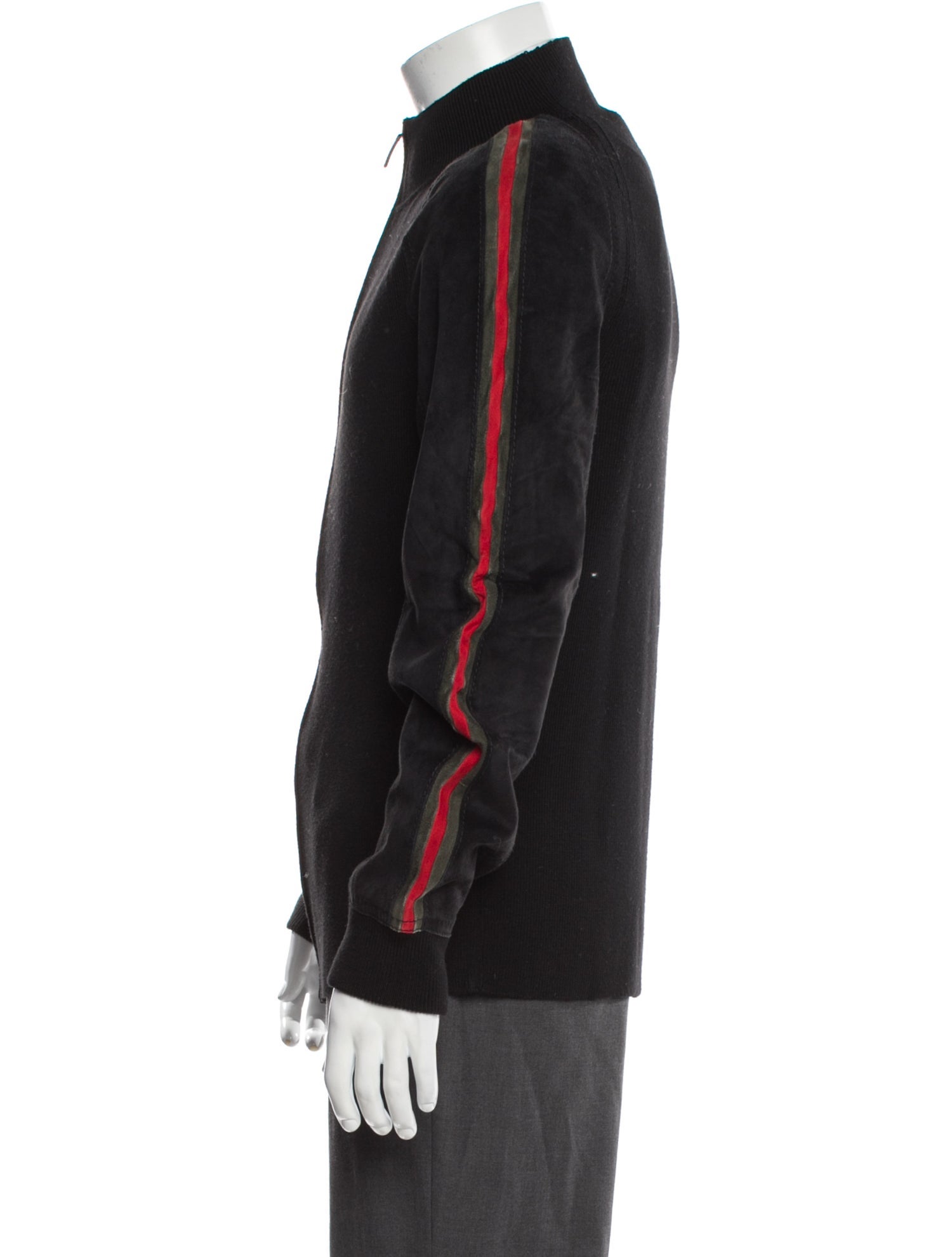 Gucci 2000's Web Accent Cardigan