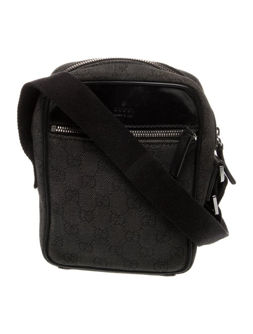 Gucci GG Denim Messenger Bag