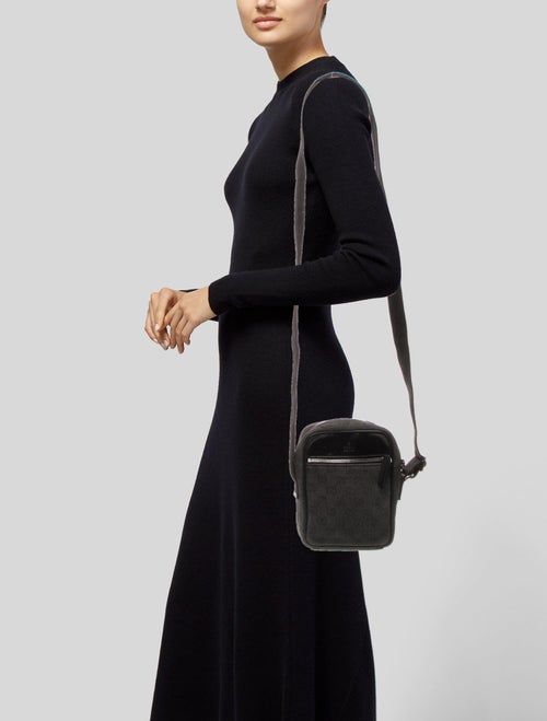Gucci GG Denim Messenger Bag