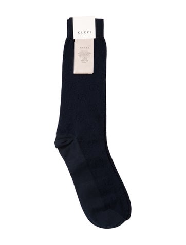 Gucci Socks Mens long dress socks.