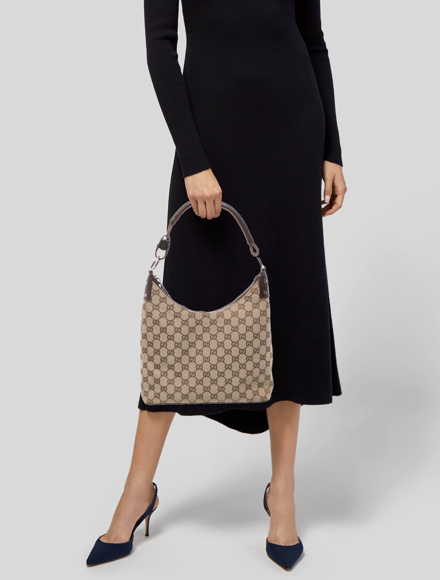 Gucci GG Canvas Shoulder Bag