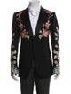 Gucci Wool Floral Print Blazer
