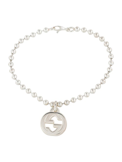 Gucci Interlocking G Logo Charm Bracelet