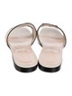 Gucci Interlocking G Logo Leather Slides