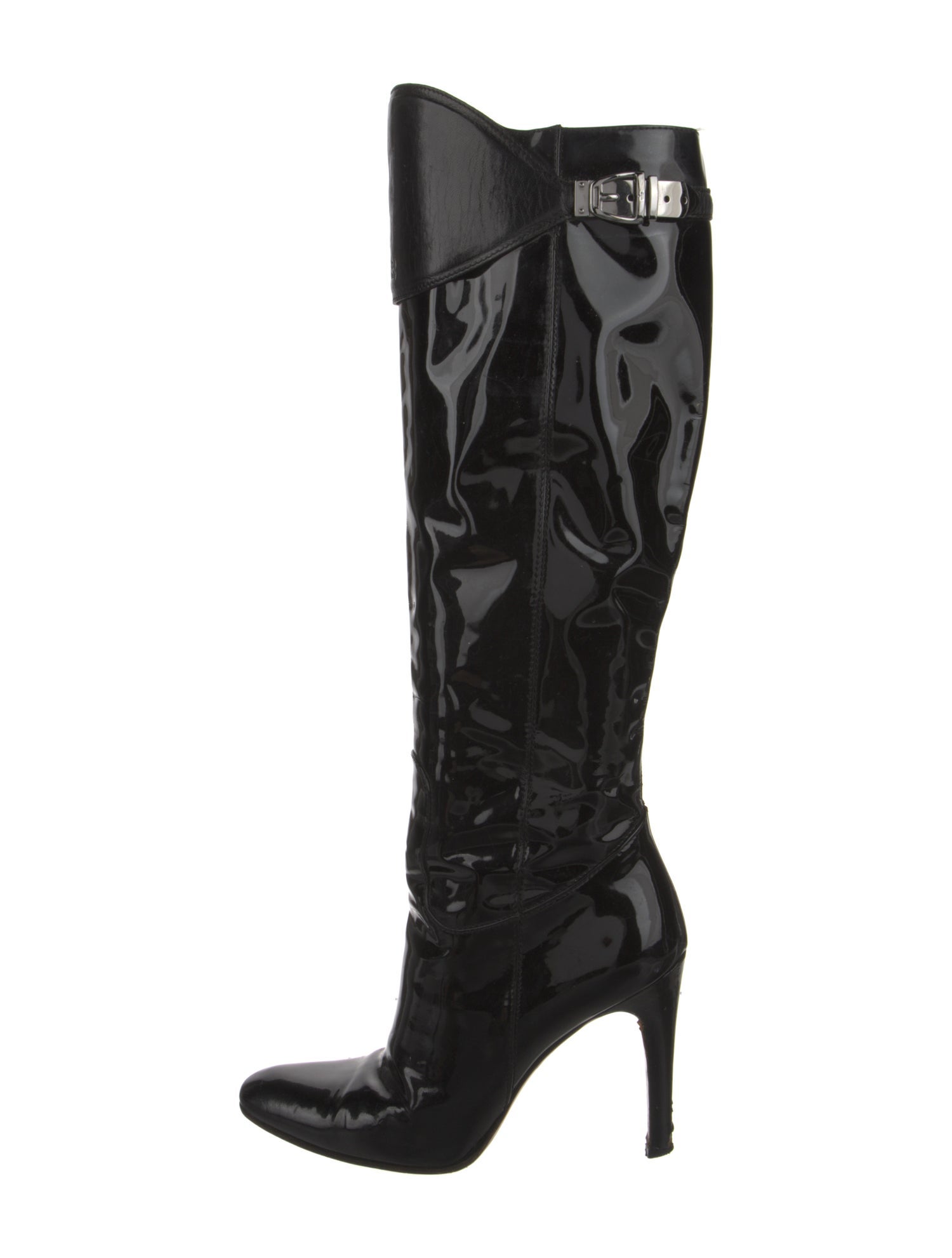 Gucci Patent Leather Boots