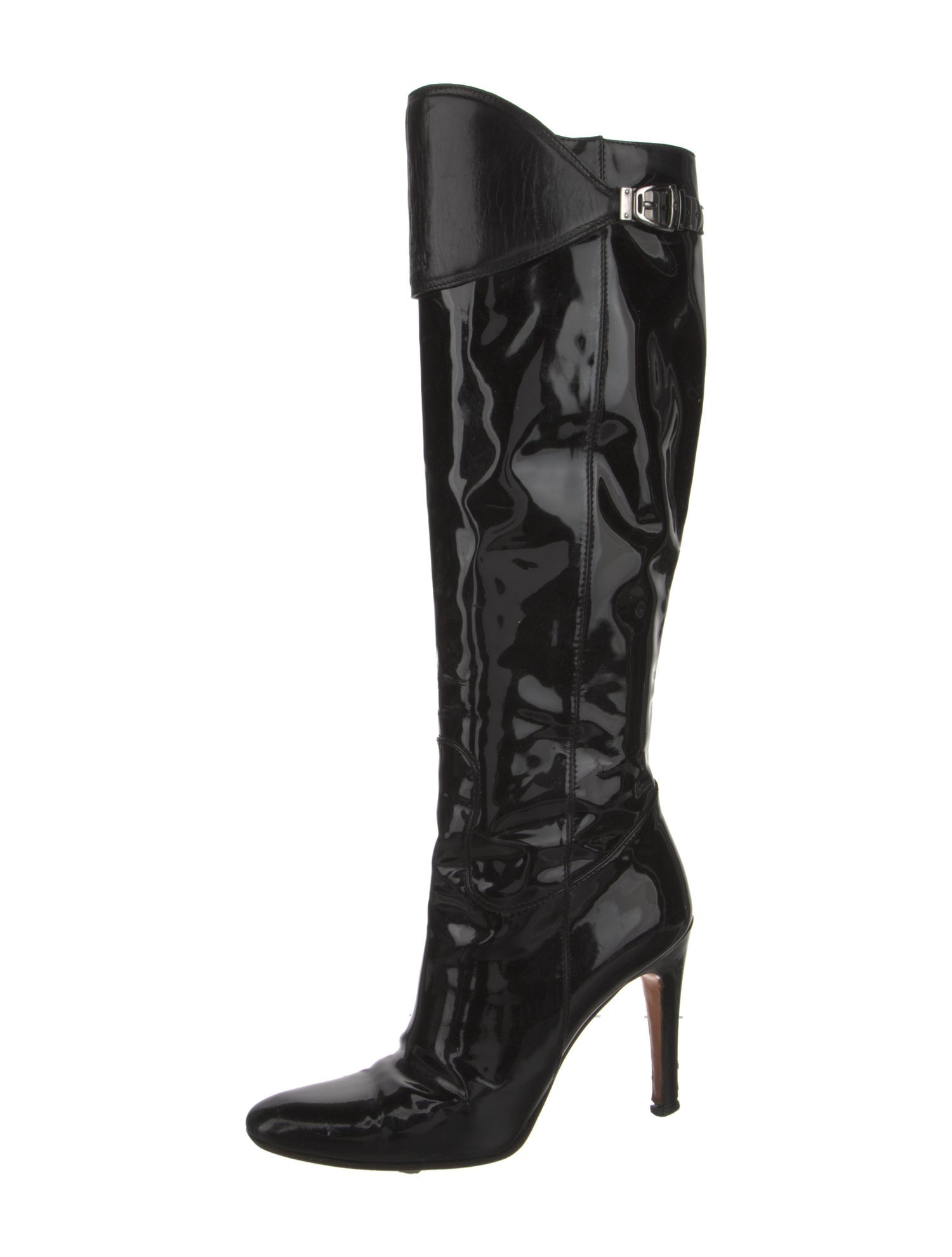 Gucci Patent Leather Boots