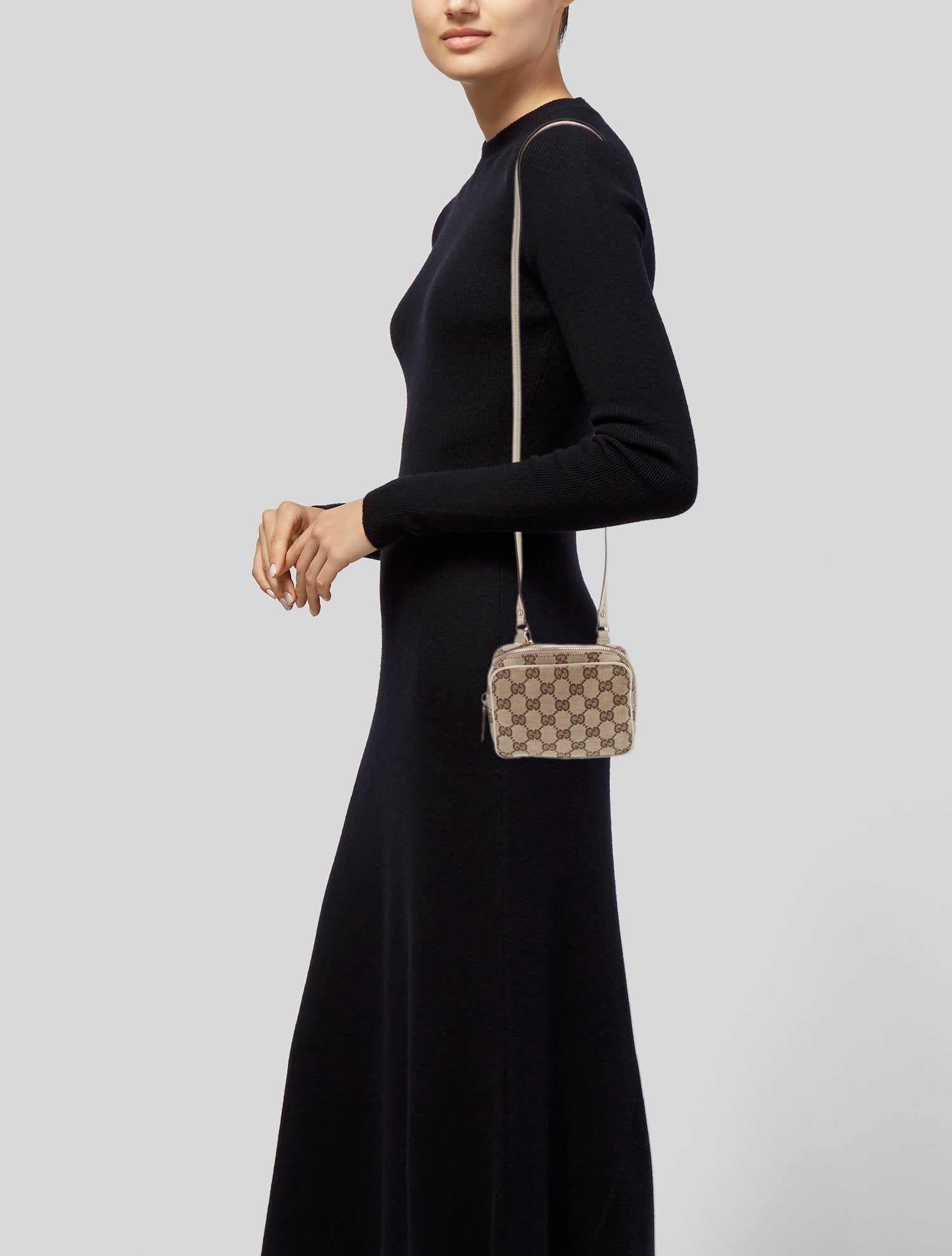 Gucci GG Canvas Crossbody Bag