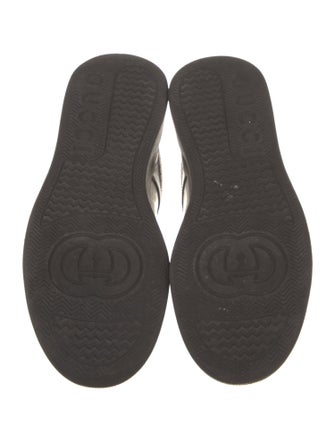 Gucci Interlocking G Logo Leather Sneakers